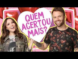 TACI E FER RESPONDEM AS MESMAS PERGUNTAS!