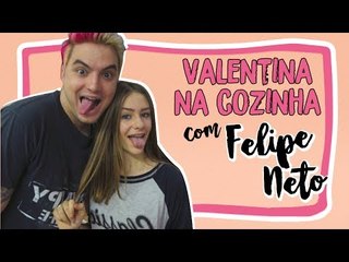 Bife perfeito ft. Felipe Neto | VALENTINA NA COZINHA