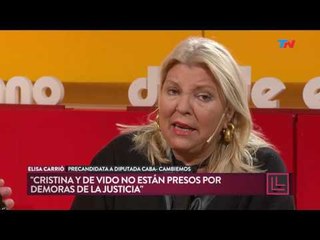 Carrió sobre la corrupción: "El problema es la cobardía de los jueces"