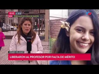 Caso Anahí: Liberan al profesor y declara el otro detenido