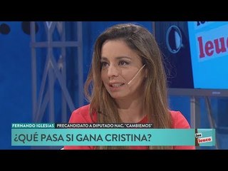 Mariana Zuvic: "No veo a Cristina ganadora en las elecciones"