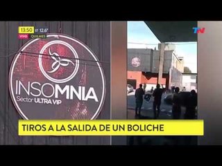 Tiros a la salida de un boliche en Quilmes
