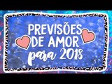 HORÓSCOPO DO AMOR PARA 2018