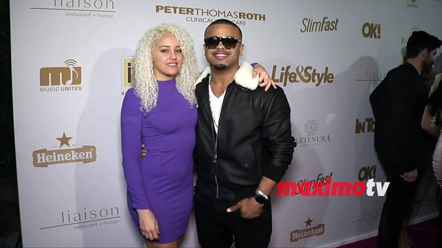Kallee Brookes and Raz B OK!, Star, In Touch and Life & Style 2019 Pre-Grammy Party