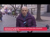 Denuncian abuso en el Nacional Buenos Aires durante la toma