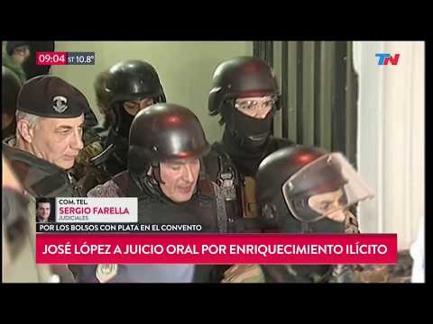 José López a juicio por enriquecimiento ilícito