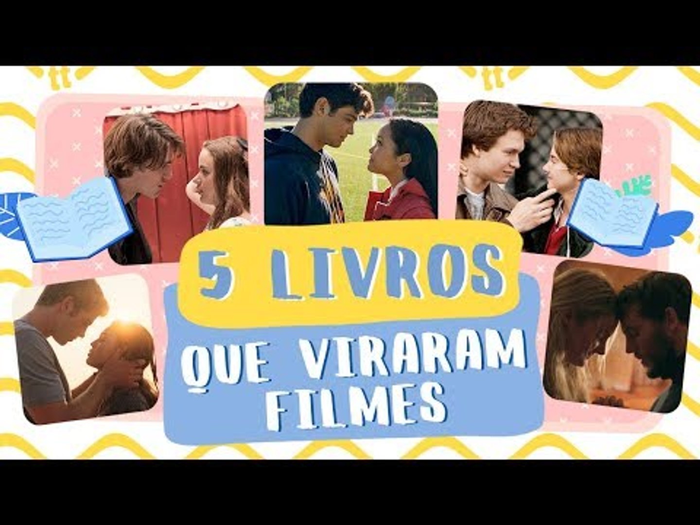 5 LIVROS QUE FORAM PARA AS TELAS | The Best Of