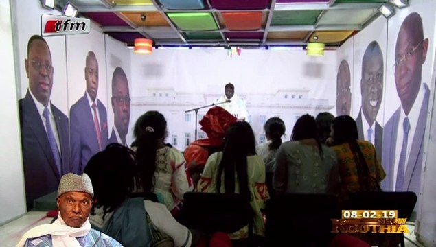 Discours de Abdoulaye Wade dans Kouthia Show du 08 Février 2019