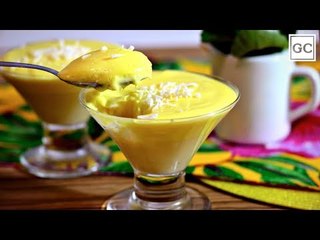 Creme de abacaxi com coco | Receitas Guia da Cozinha