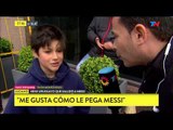 El nene uruguayo que pudo sacarse la foto con Messi