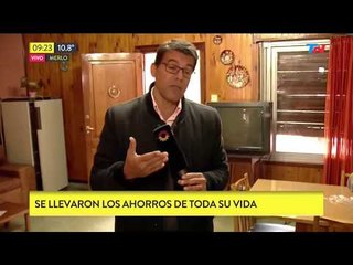 Merlo: Asalto violento a un jubilado de 92 años