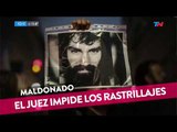 Caso Maldonado: El juez impide rastrillajes
