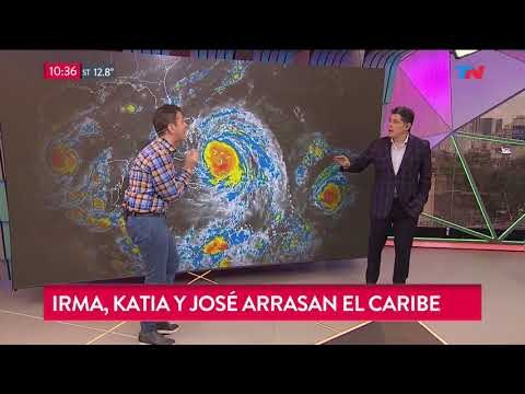 Irma, José y Katia: Los 3 huracanes que atacan el Caribe