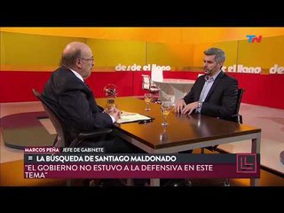 Peña sobre Maldonado: "En las primeras dos semanas di 35 entrevistas y no preguntaron nada"