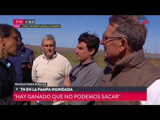 Inundaciones en el campo: Así esta La Pampa