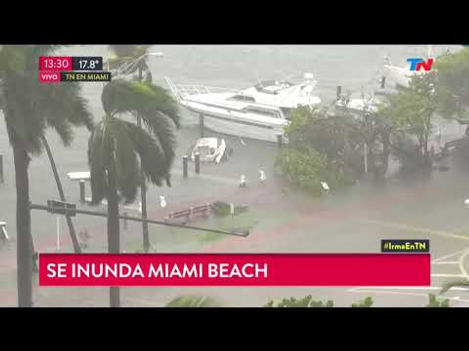 Se inunda Miami Beach