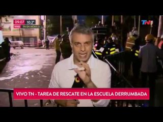 Terremoto en México: No cesan las tareas de rescate