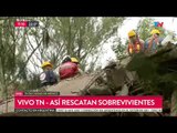 TN en México: Así rescatan a sobrevivientes