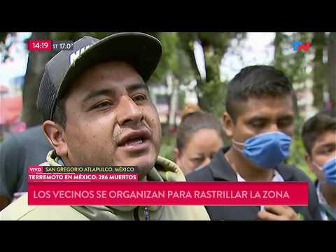 San Gregorio, otro de los lugares más golpeados por el terremoto en México