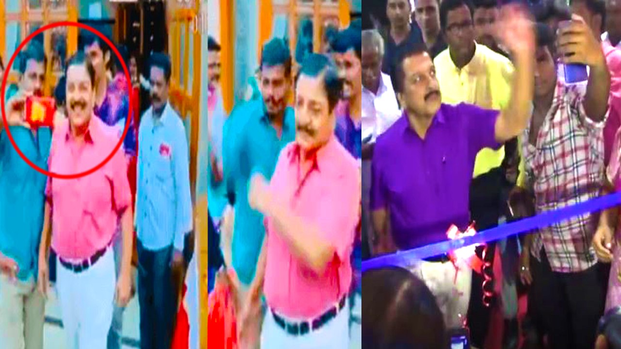 Sivakumar selfie new video: மீண்டும் செல்போனை த...