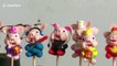 Folk artists make Peppa Pig toys out of dough for the Year of the Pig