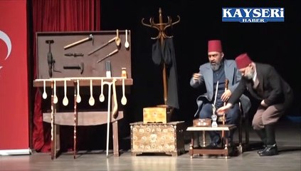 (7 Şubat 2019) TALAS’A USTA OYUNCU  AHMET YENİLMEZ GELİYOR