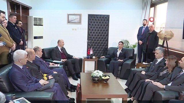 - İçişleri Bakanı Soylu KKTC'de- İçişleri Bakanı Süleyman Soylu:- 'Kuzey Kıbrıs, Bizim Gönlümüzün Bir Parçası, Sevgimiz, Aşkımız, Her Şeyimiz'