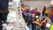 Kartal'da Göçük Altındaki Havva Tekgöz 20 Saat Sonra Enkazdan Sağ Çıkarıldı