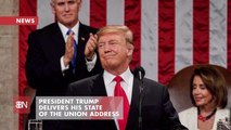 President Trump Delivers A Strong State Of The Union Address