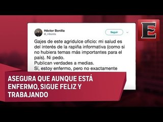 Héctor Bonilla confirma que padece cáncer de riñón