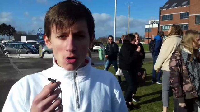 La manifestation des étudiants du CRMT à Herve: le point de vue des élèves et des professeurs