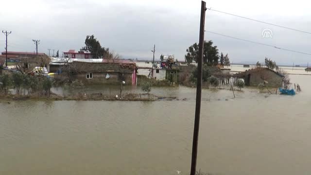 Amik Ovası'ndaki Su Seviyesi Yeniden Yükseldi