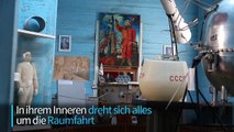 Die Sojus-Kapsel in der Kirche