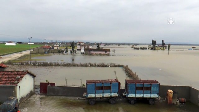 Amik Ovası'ndaki su seviyesi yeniden yükseldi - HATAY