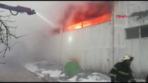 Gaziantep-Osb'de Bir Fabrikada Korkutan Yangın
