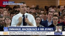 Emmanuel Macron face aux jeunes: 