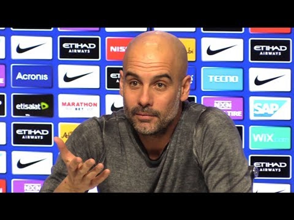 Pep Guardiola Embargoed Pre-Match Press Conference - Everton v Manchester City - Premier League