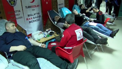 Kızılay’ın kan bağış çağrısına emniyetten destek