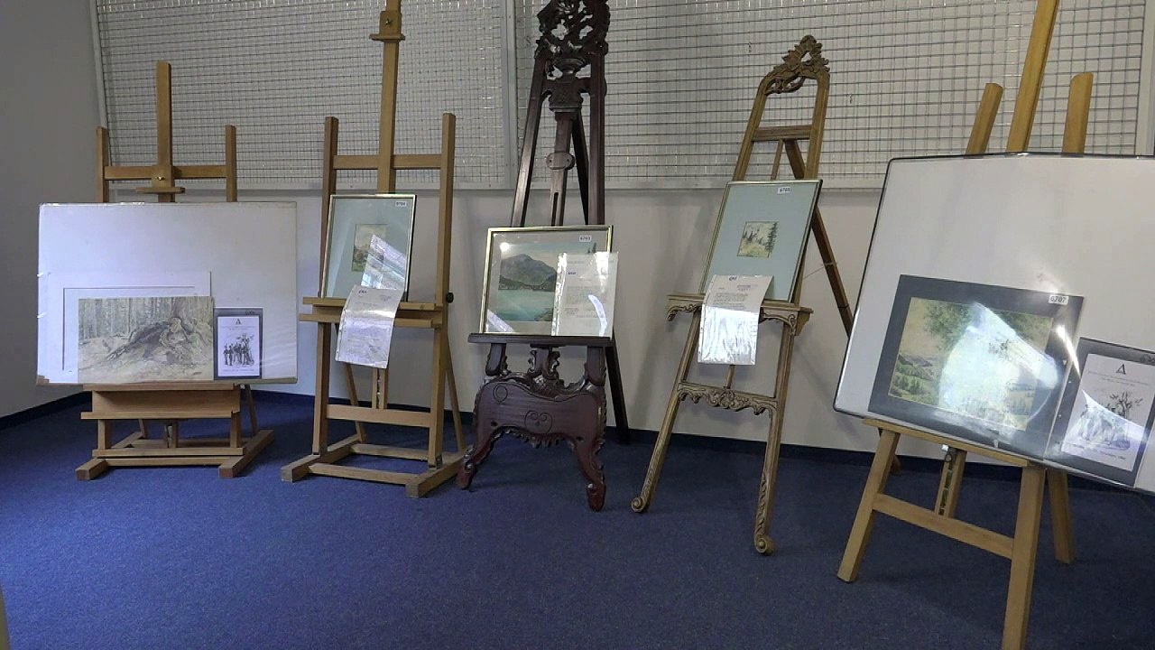 Angebliche Hitler-Gemälde beschlagnahmt