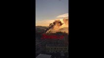 Perfshihet nga flaket nje lokal ne qender te Tiranes (Video)