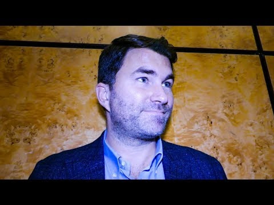 Eddie Hearn EXCLUSIVE ON AJ FIGHT: Dillian Whyte TURNED DOWN 3X his April purse