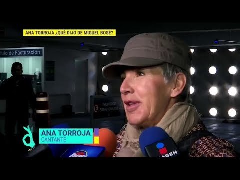 ¿Ana Torroja apoya a Miguel Bosé a superar su separación? | De Primera Mano
