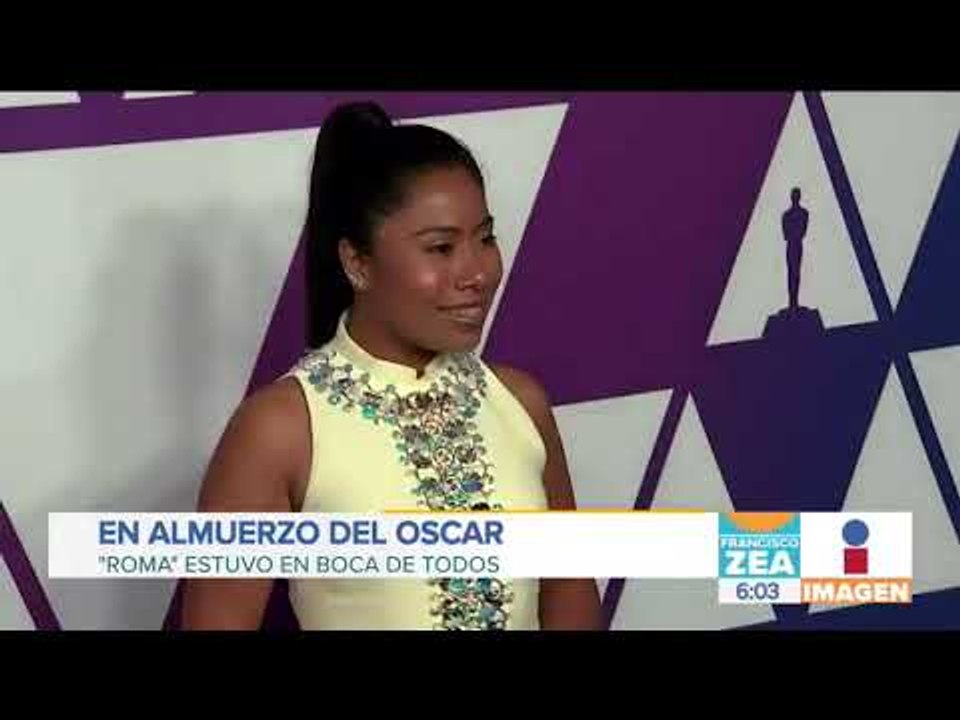 Así acudieron Yalitza Aparicio y Marina de Tavira al desayuno de gala previo al Oscar