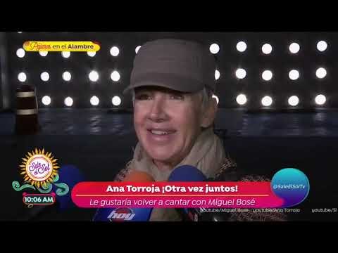 Así apoya Ana Torroja a su amigo Miguel Bosé tras su ruptura | Sale el Sol