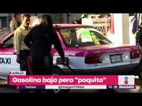 ¡Por fin baja el precio de la gasolina! Pero poquito | Noticias con Yuriria Sierra