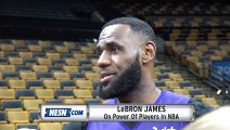 LeBron James On Power Of NBA Players