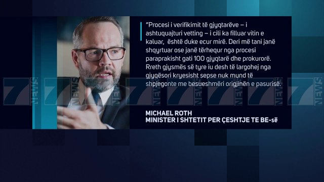 MINISTRI GJERMAN VLERESON PROÇESIN E VETINGUT - News, Lajme - Kanali 7