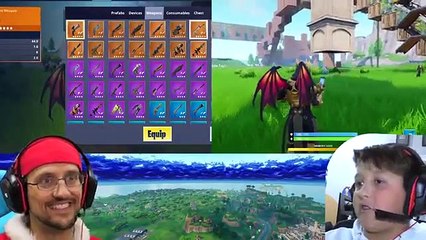 FORTNITE CREATIVE MODE! FGTEEV Challenge Game- Dad vs Son