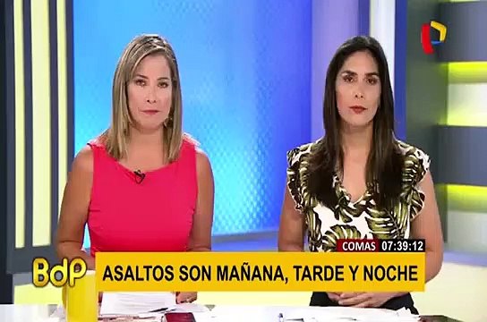 Comas: vecinos viven atemorizados por asaltos a todas horas del día