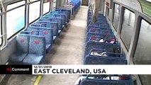 Video shows train leave with baby on board but not dad